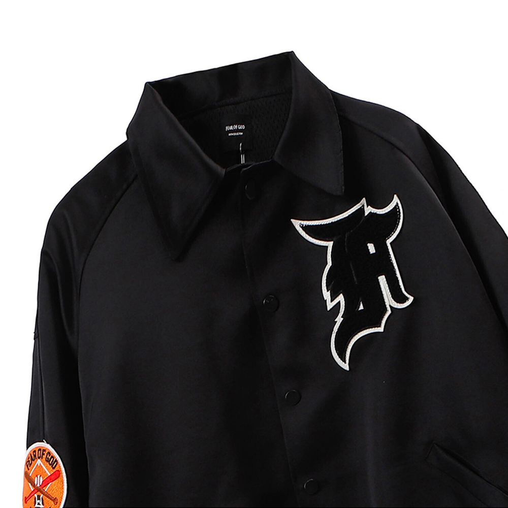 FEAR OF GOD FOG FIFTH SEASON TOWEL EMBROIDERED FLIGHT JACKET