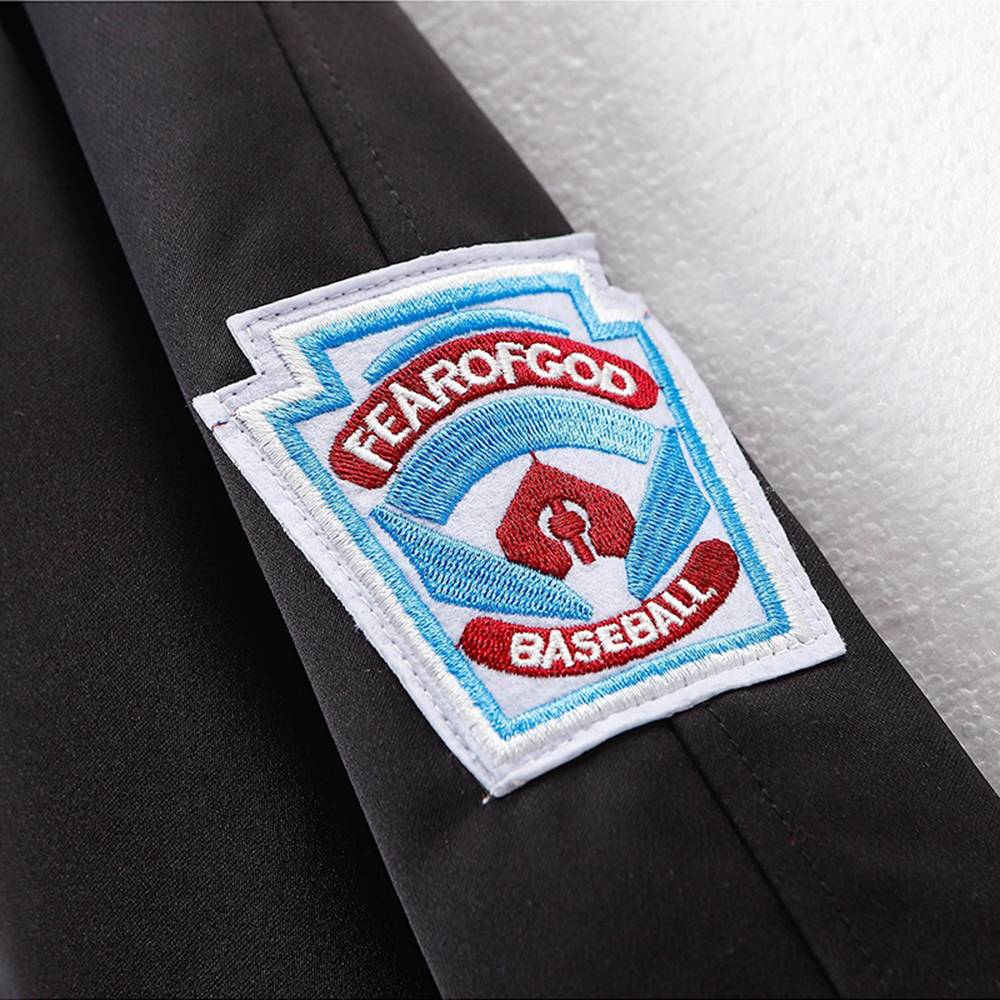 FEAR OF GOD FOG FIFTH SEASON TOWEL EMBROIDERED FLIGHT JACKET