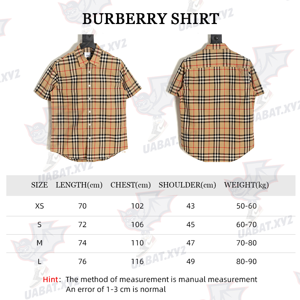 Burberry Classic Check Short Sleeve Shirt