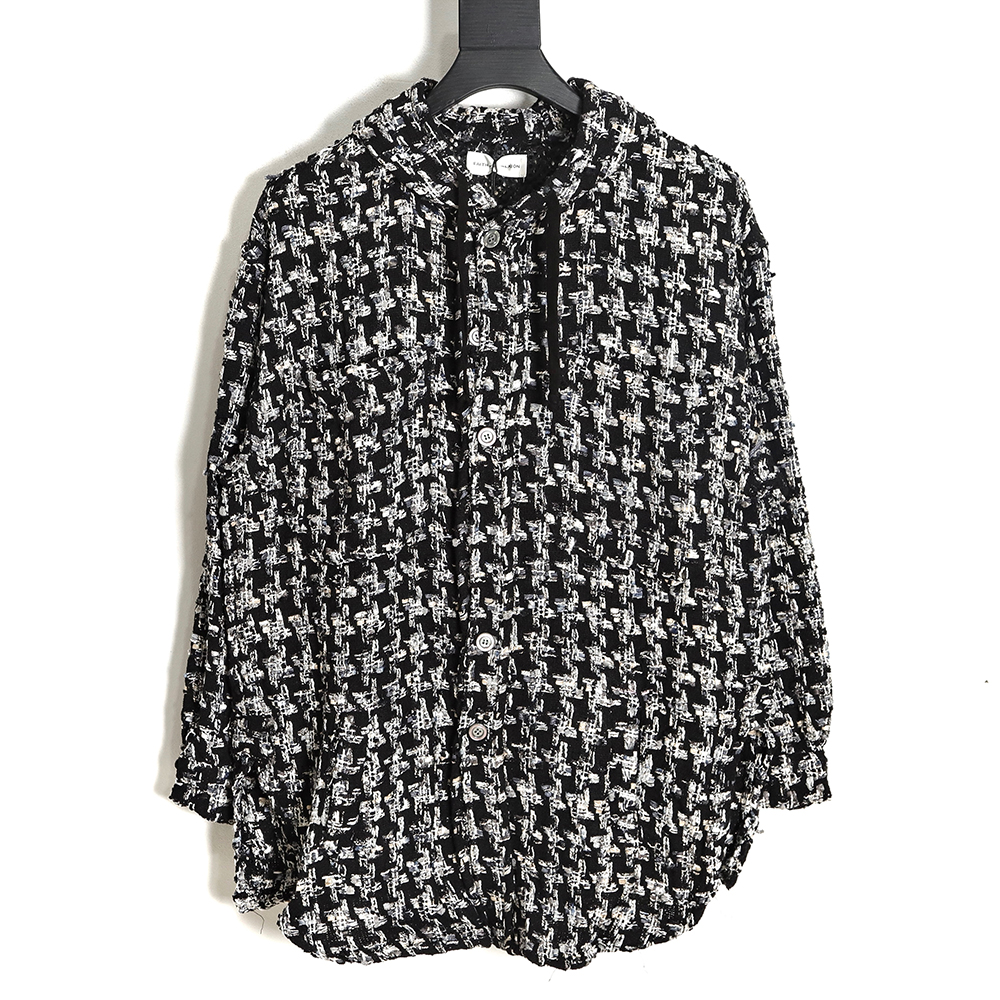 Faith Connexion Fc Woven Hooded Shirt Jacket