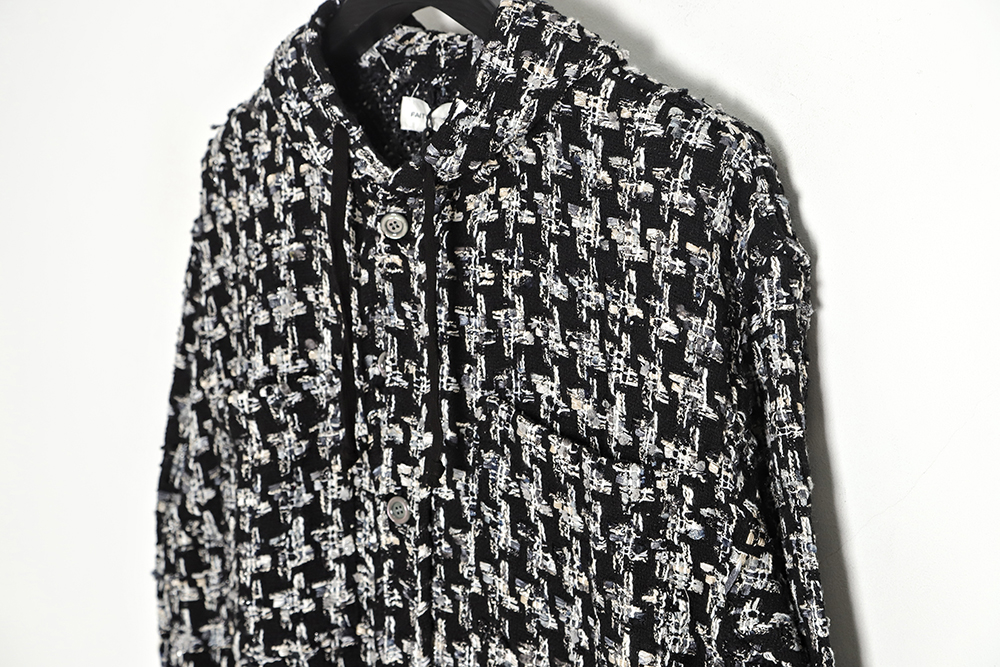 Faith Connexion Fc Woven Hooded Shirt Jacket