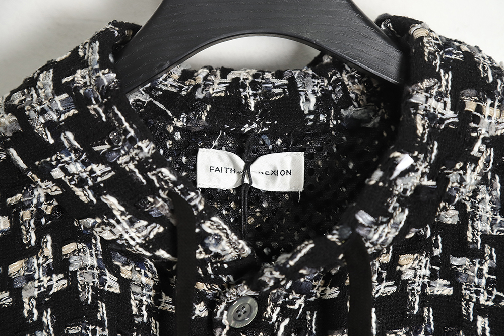Faith Connexion Fc Woven Hooded Shirt Jacket