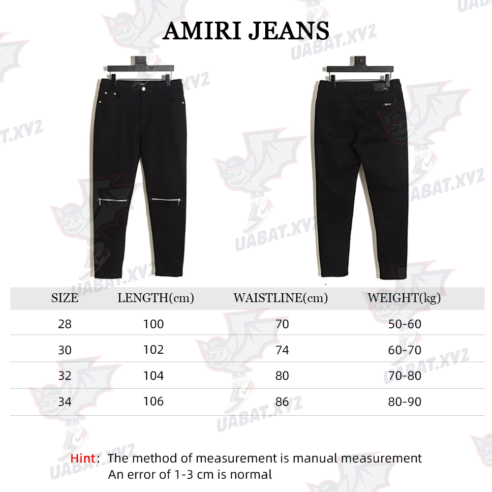 Amiri Classic Zip Jeans