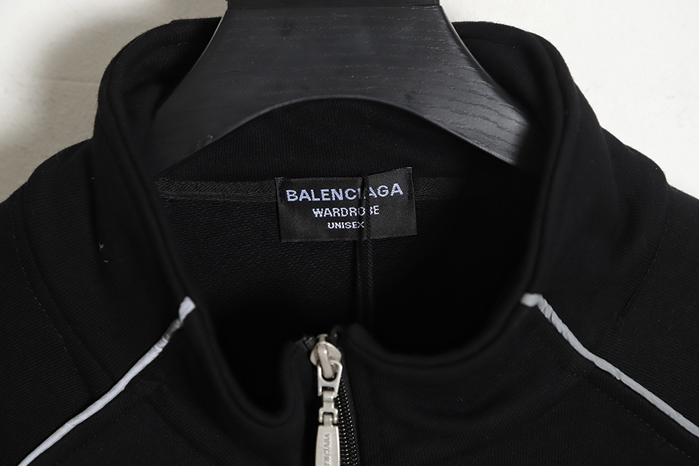 Balenciaga 22FW Sport B Basic Letter Embroidered Sports Jacket