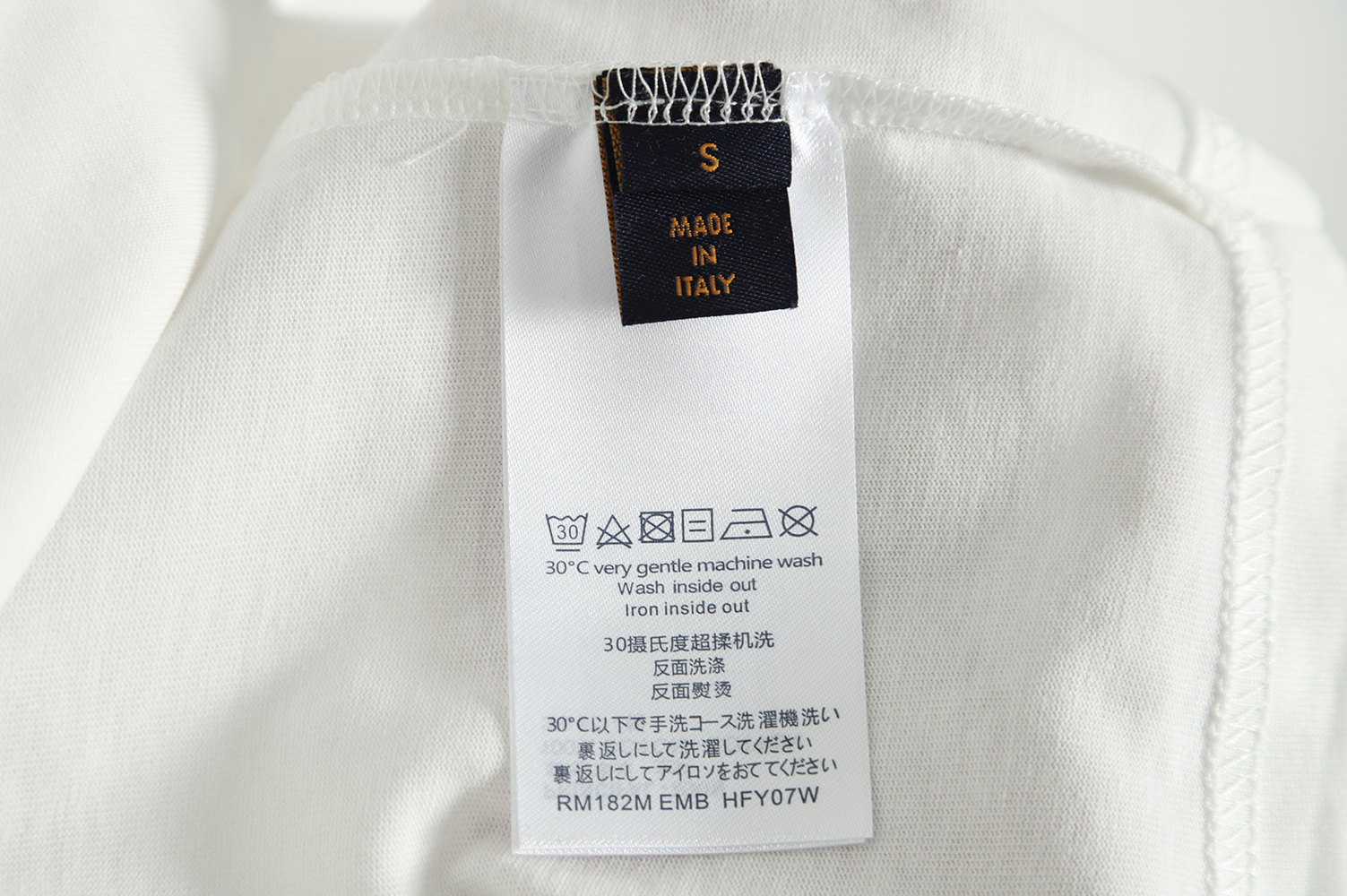 Louis Vuitton 21ss LV pastel print short-sleeved T-shirt