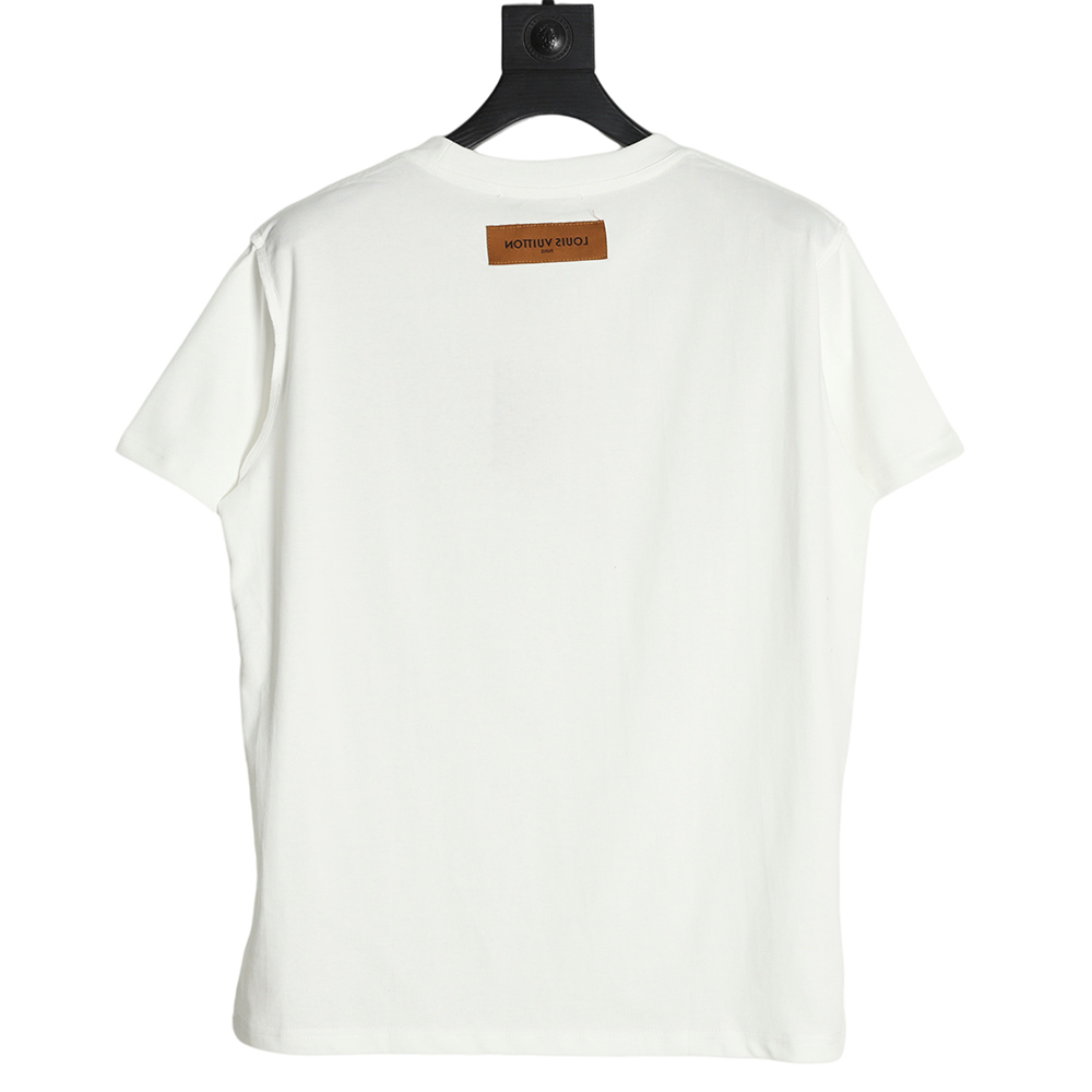 Louis Vuitton 21ss LV pastel print short-sleeved T-shirt