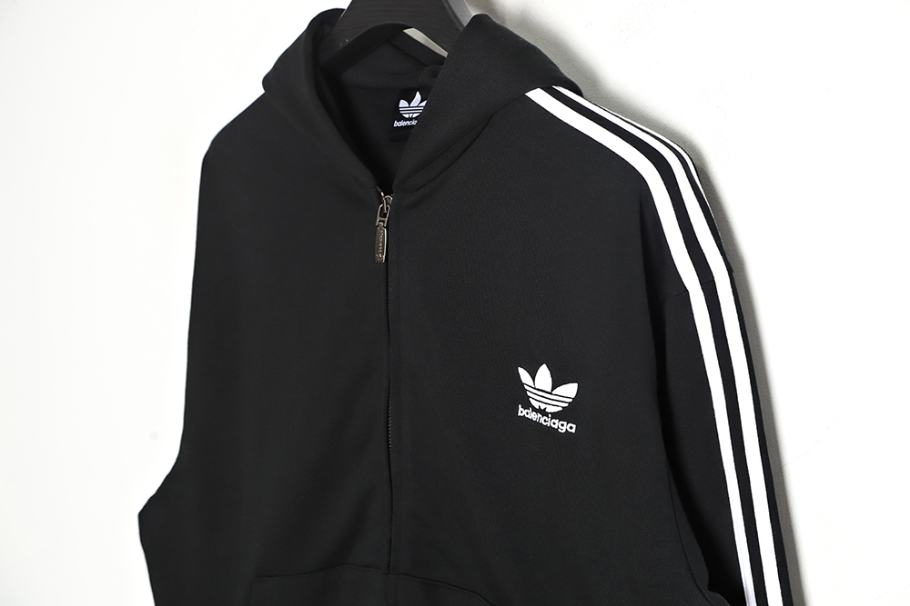 Balenciaga X Adidas Joint Zipper Sport Hoodie Jacket