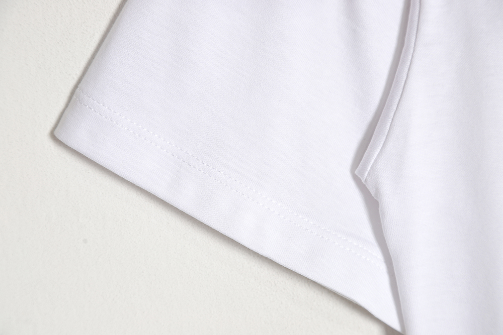 CELINE 22SS rivet heart letter short-sleeved T-shirt
