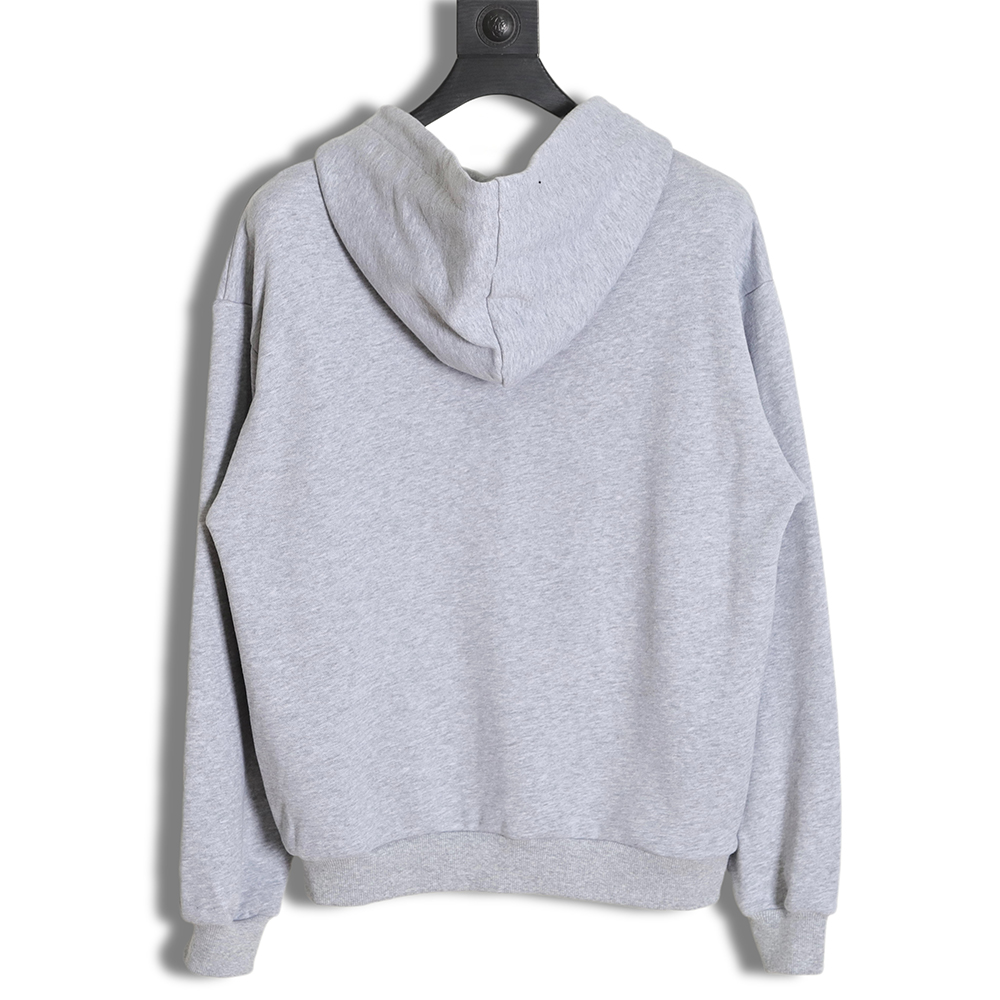 CELINE CE 23SS basic letter zipper hooded sweater