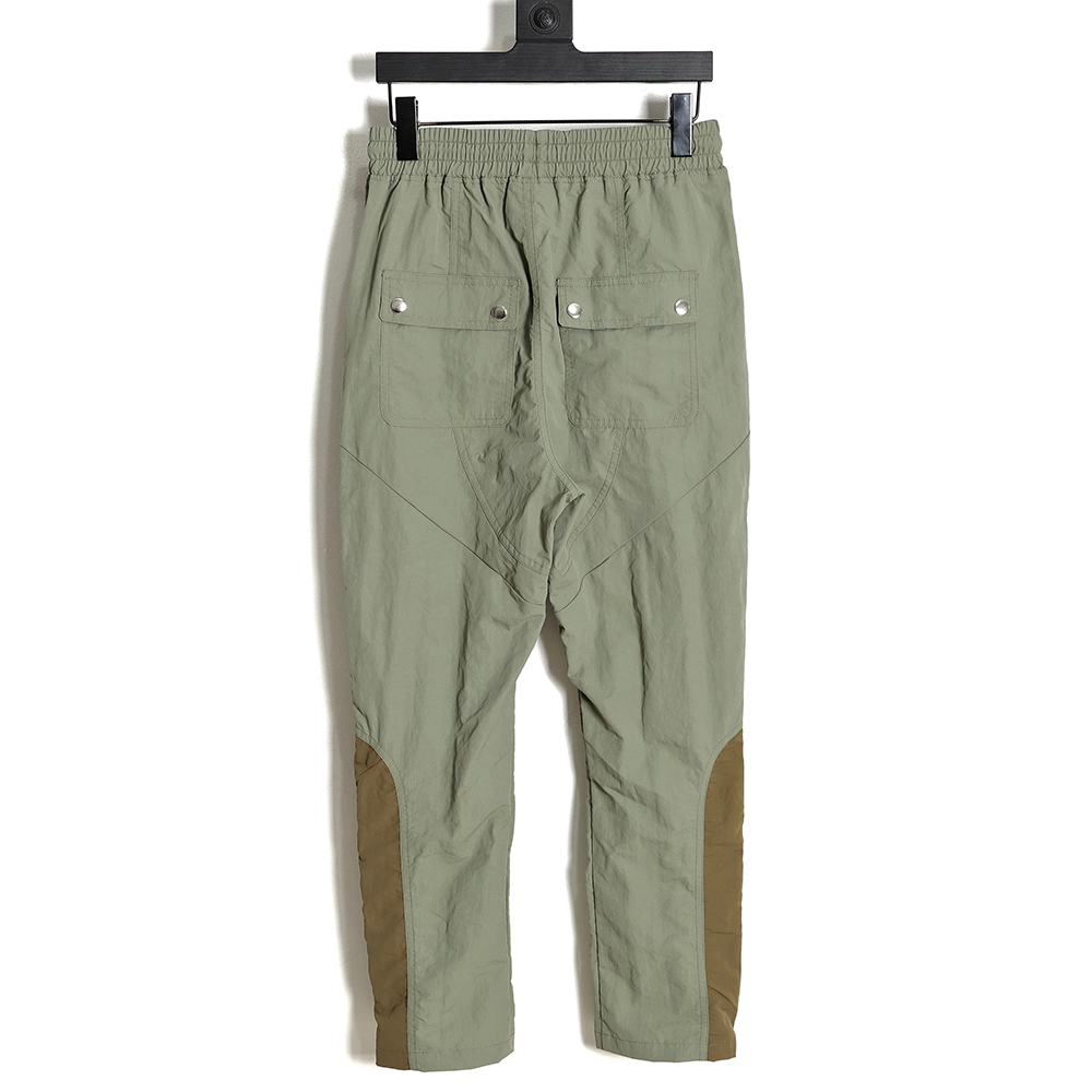 FAR.ARCHIVE Paneled zipped nylon technical trousers