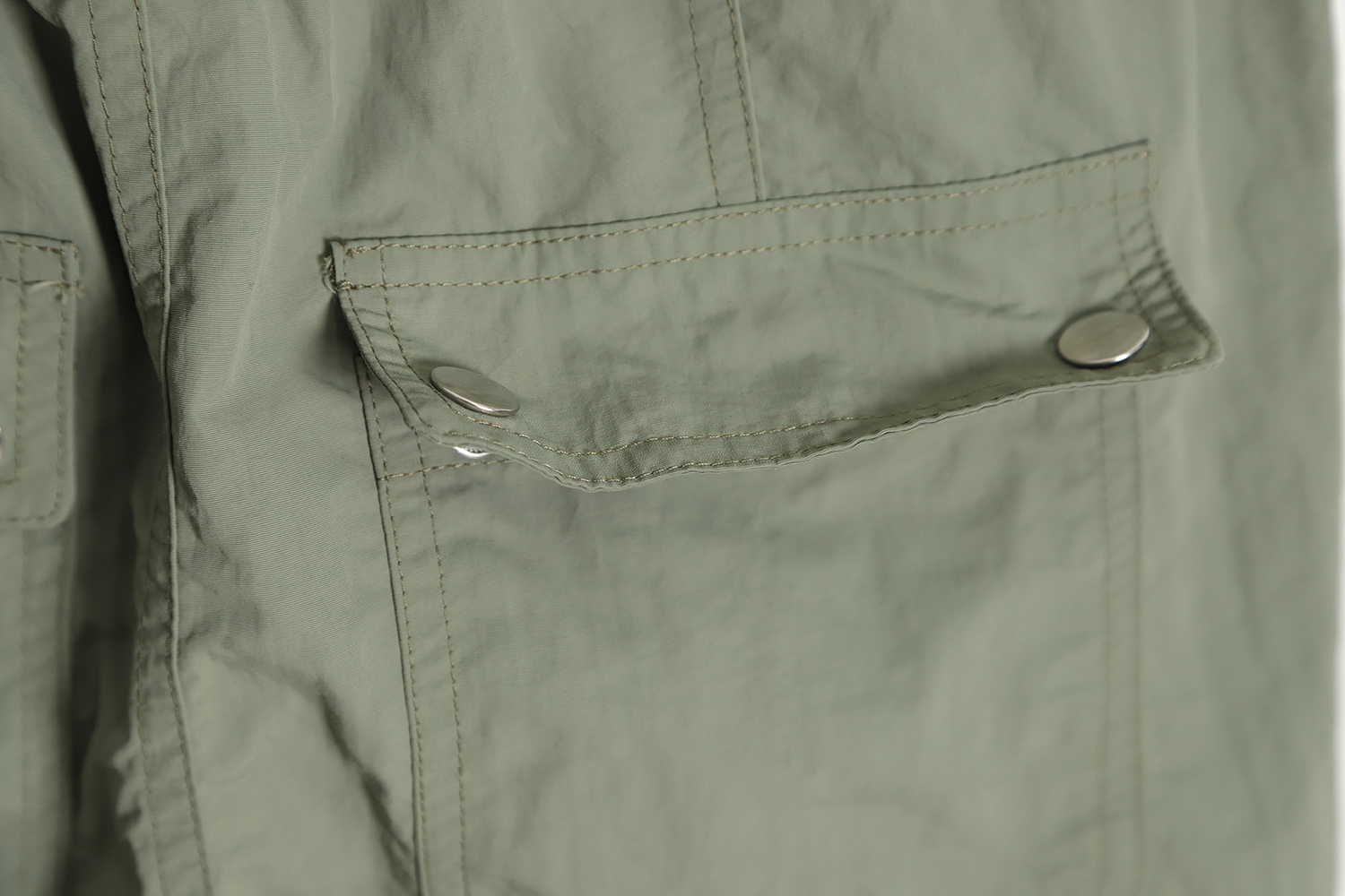 FAR.ARCHIVE Paneled zipped nylon technical trousers