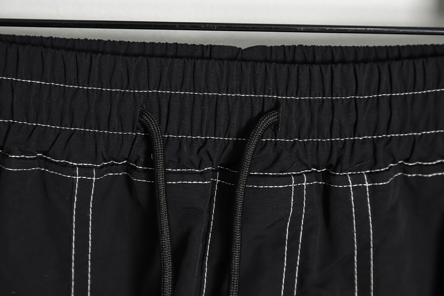 FAR.ARCHIVE Splicing zipper nylon technical trousers TSK1