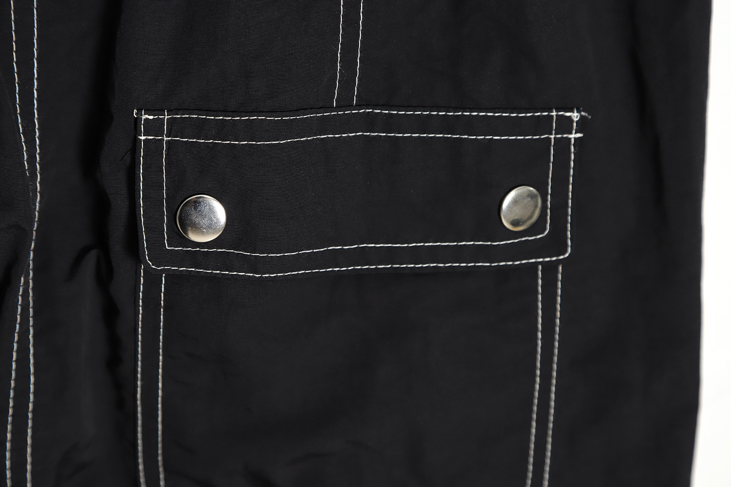 FAR.ARCHIVE Splicing zipper nylon technical trousers TSK1