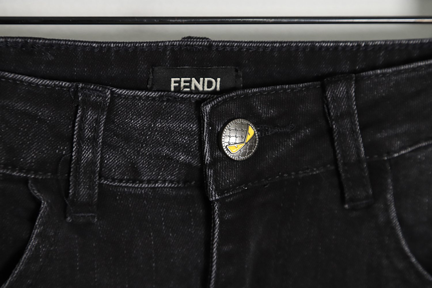 Fendi Classic Monster Eyes Jeans