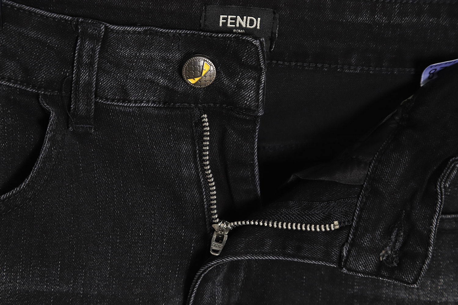 Fendi Classic Monster Eyes Jeans