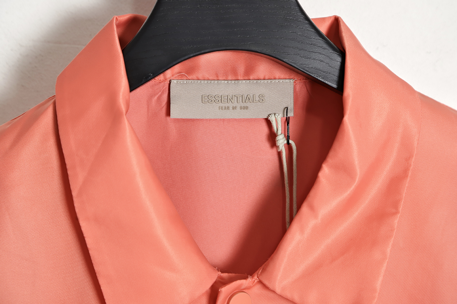 Fear of God FOG essential Season 8 woven button-up short-sleeved cardigan