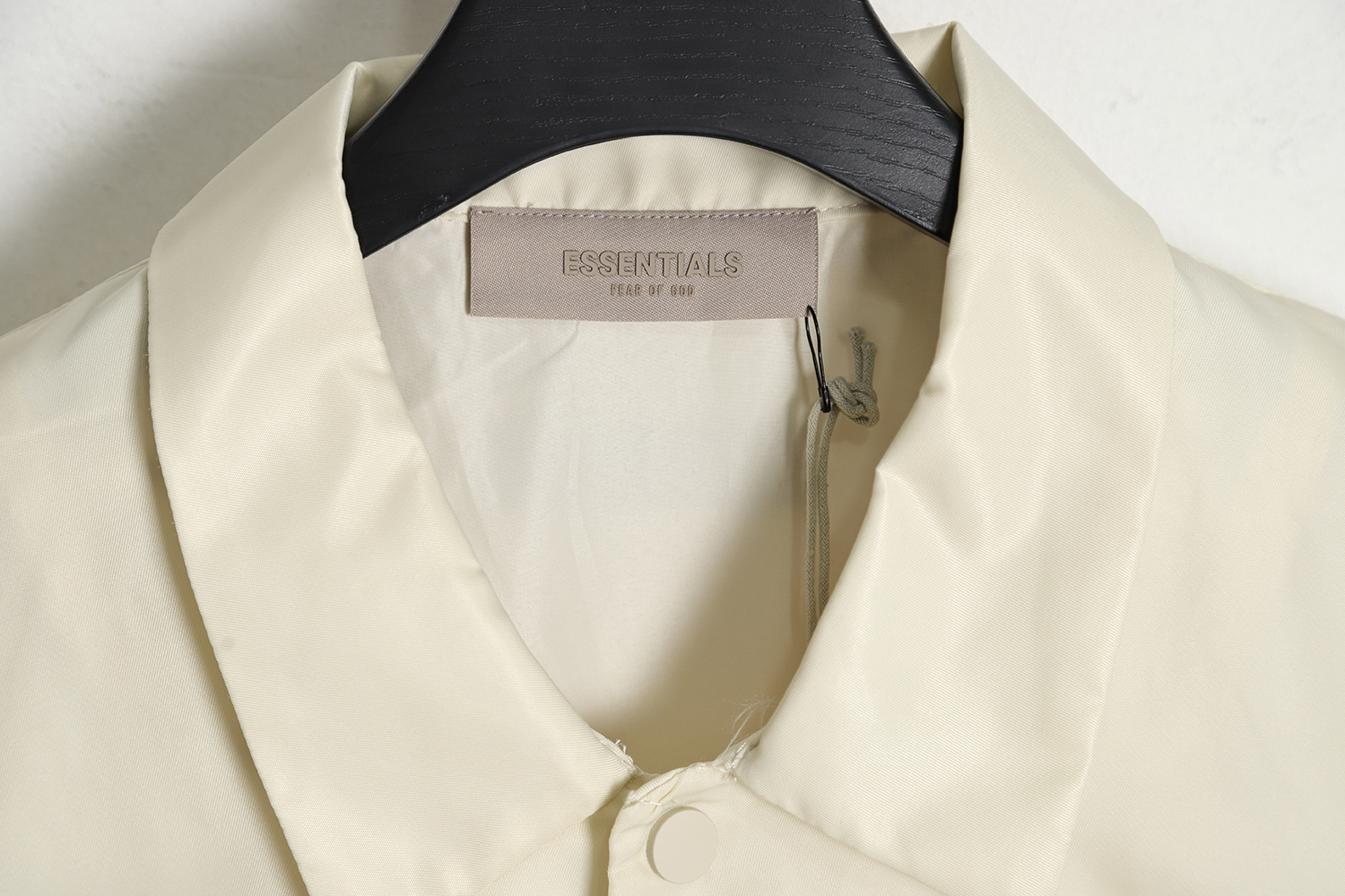 Fear of God FOG essential eighth season woven button-up short-sleeved shirt cardigan TSK1