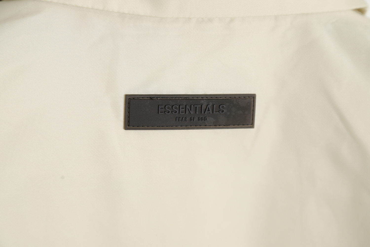 Fear of God FOG essential eighth season woven button-up short-sleeved shirt cardigan TSK1