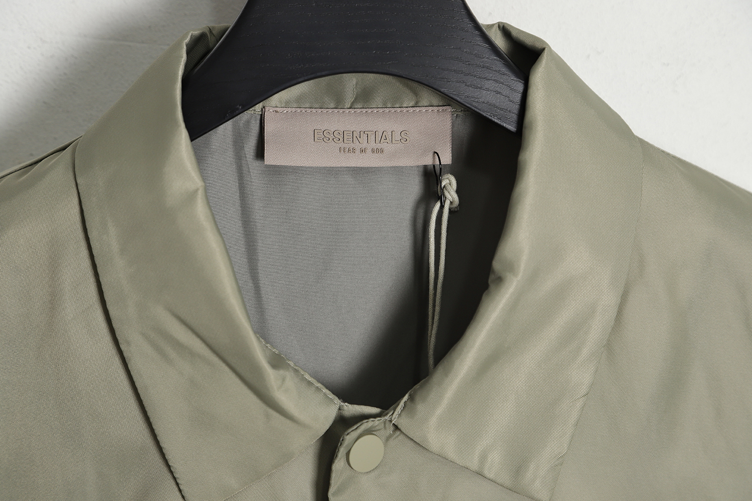 Fear of God FOG essential eighth season woven button-down short-sleeved shirt cardigan TSK2