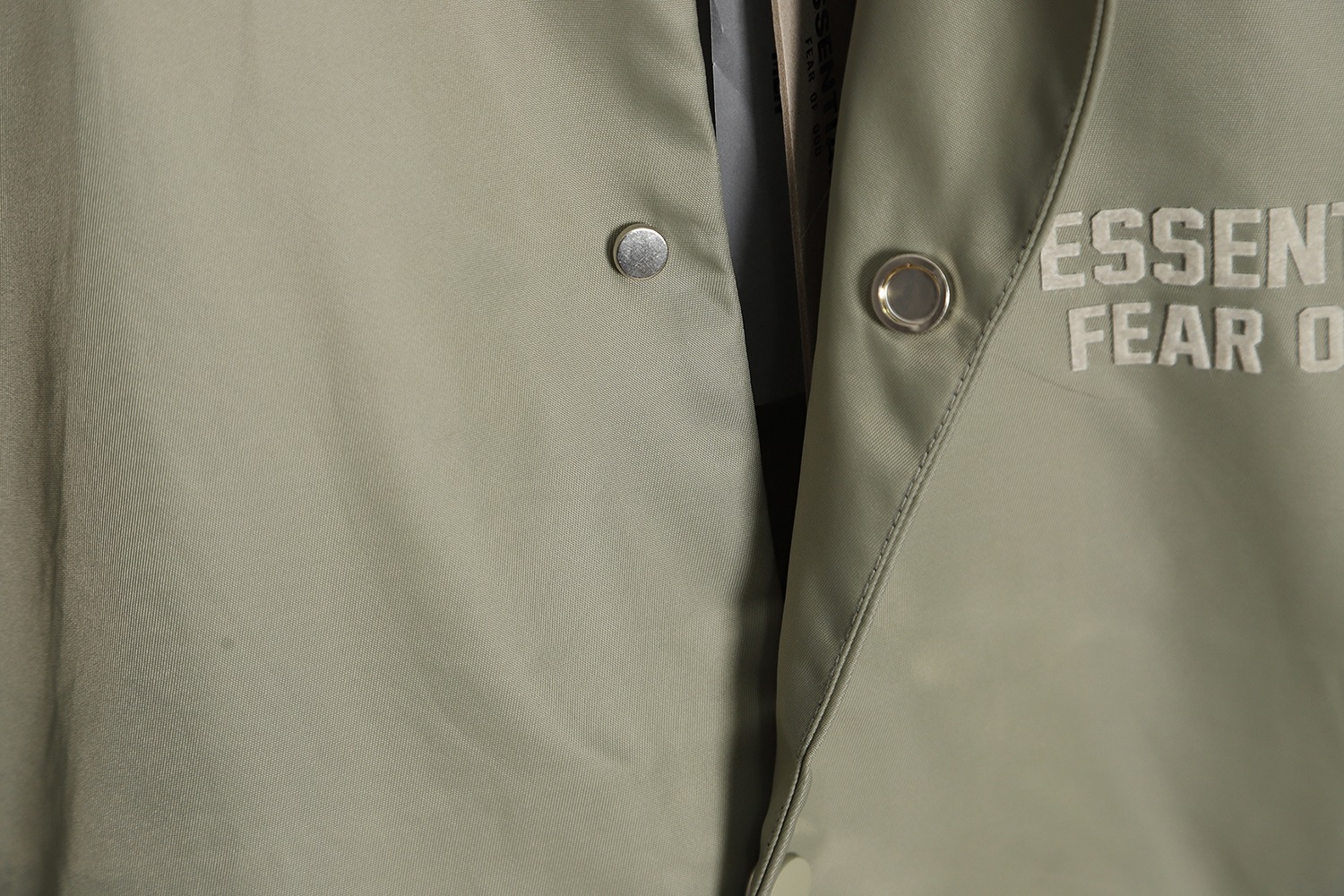 Fear of God FOG essential eighth season woven button-down short-sleeved shirt cardigan TSK2