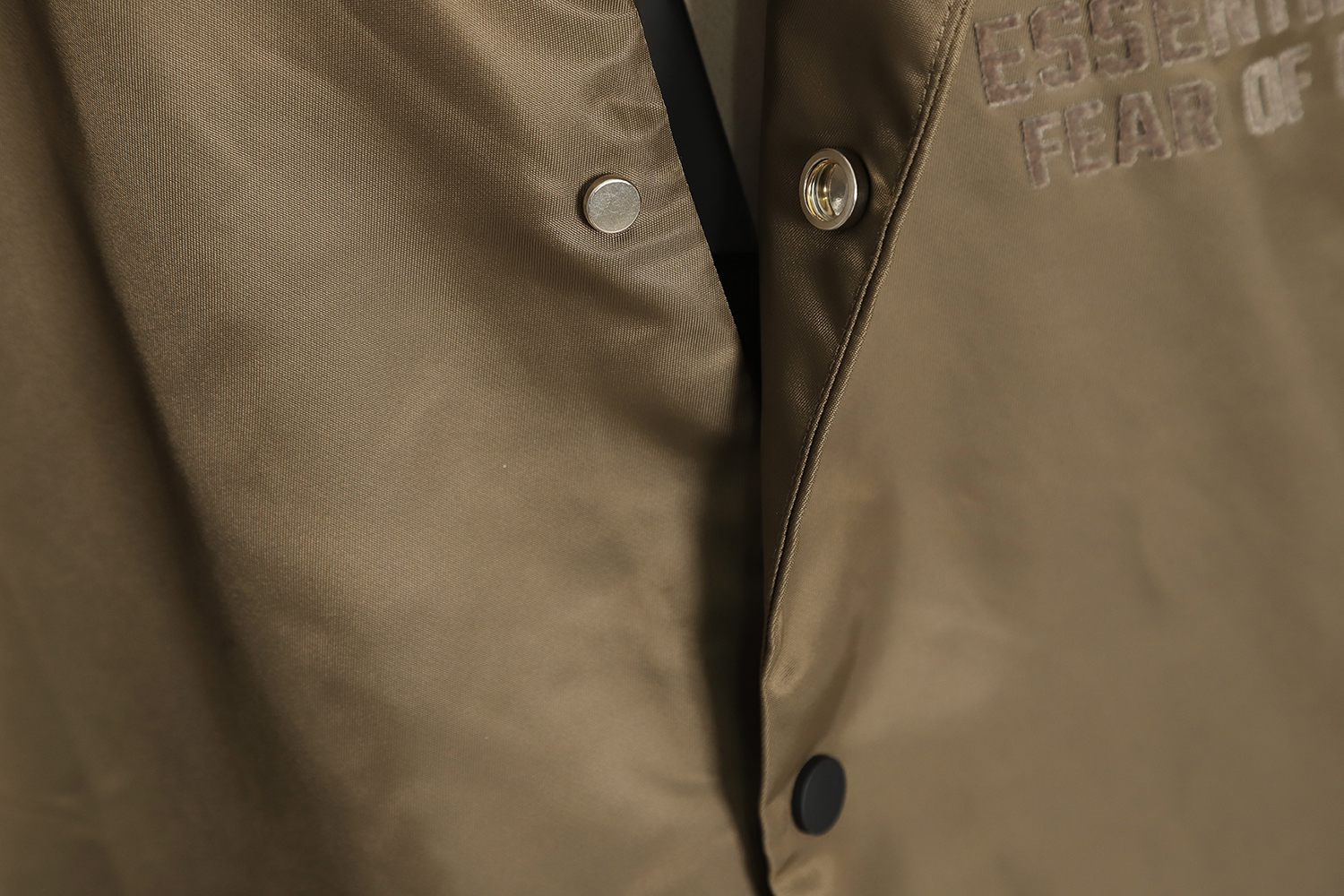 Fear of God FOG essential eighth season woven button-down short-sleeved shirt cardigan TSK3
