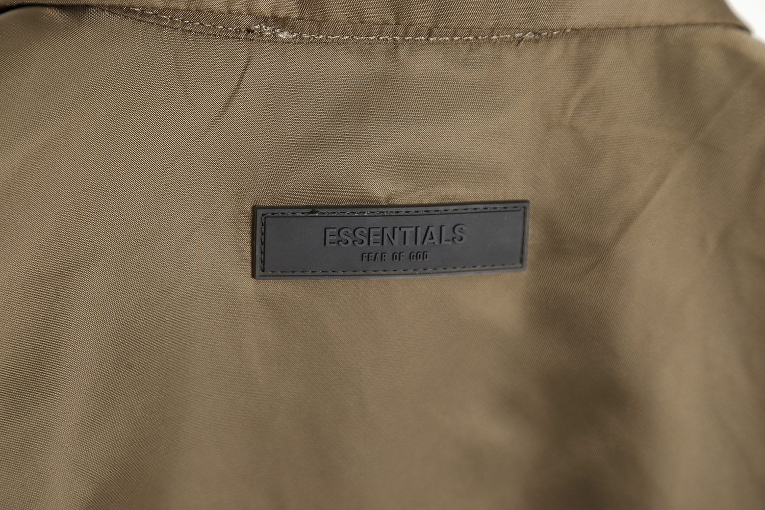 Fear of God FOG essential eighth season woven button-down short-sleeved shirt cardigan TSK3