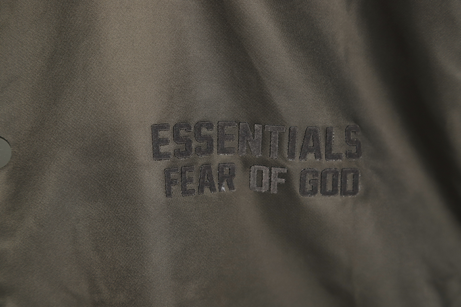 Fear of God FOG essential eighth season woven button-down short-sleeved shirt cardigan TSK4