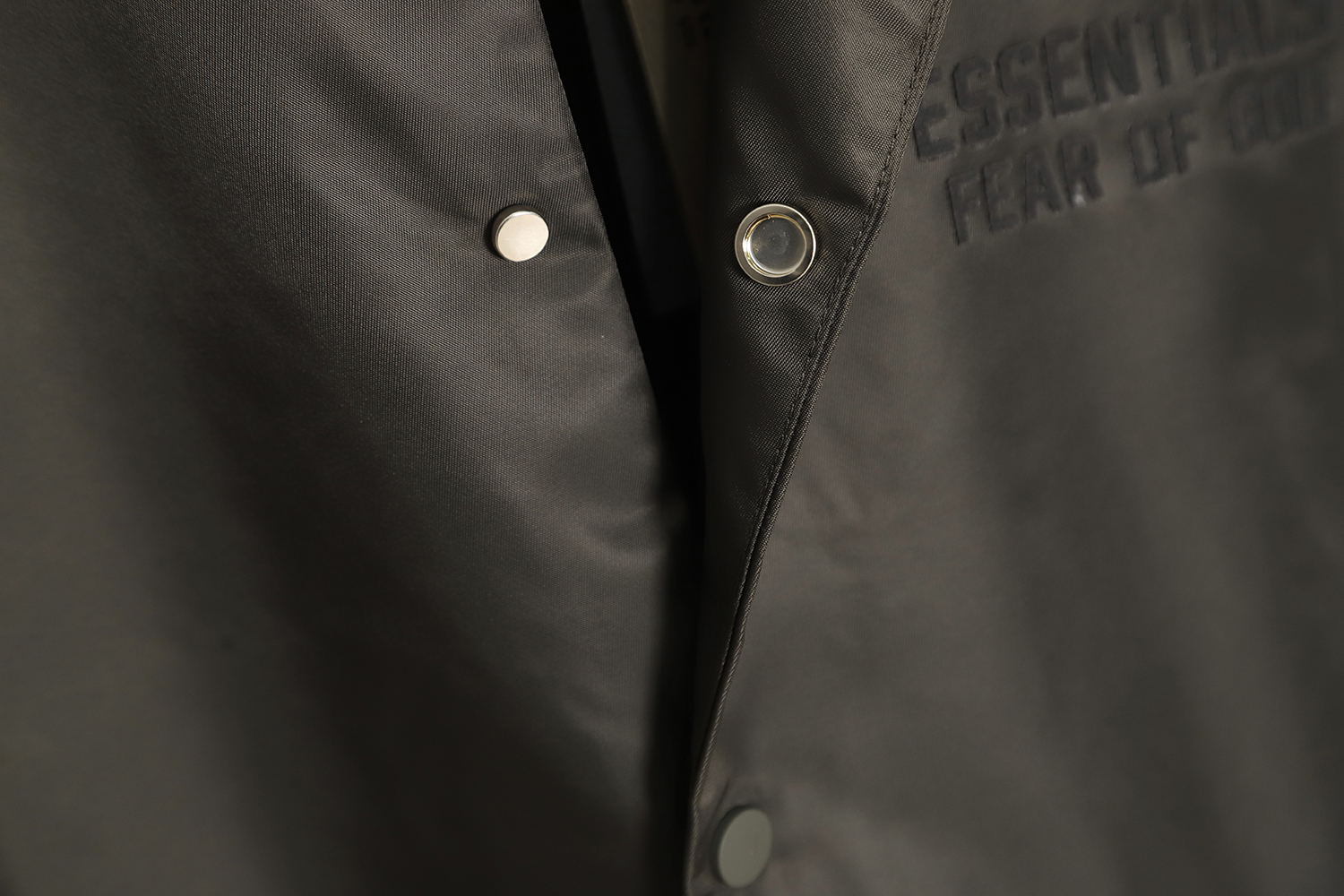 Fear of God FOG essential eighth season woven button-down short-sleeved shirt cardigan TSK4