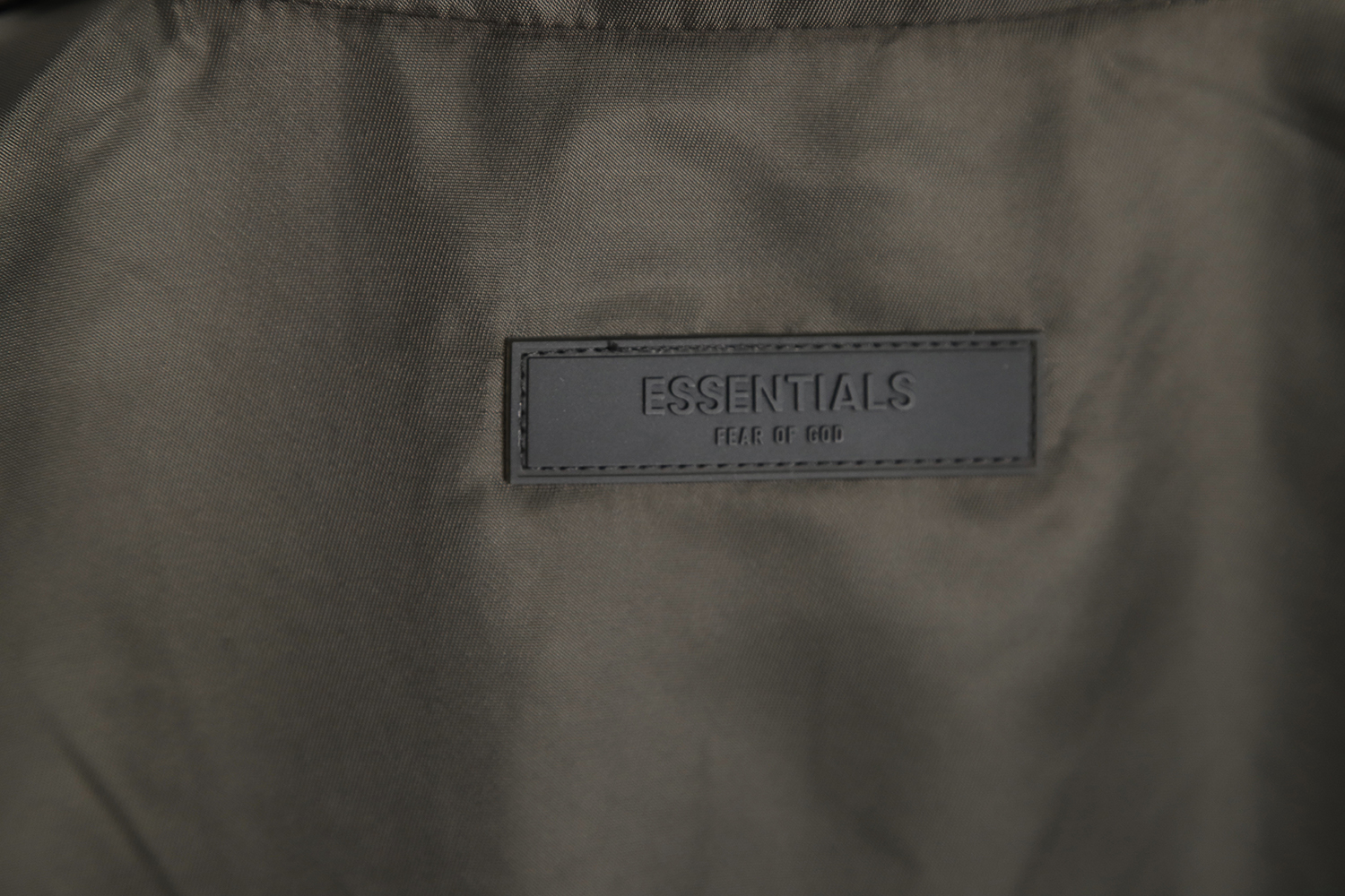 Fear of God FOG essential eighth season woven button-down short-sleeved shirt cardigan TSK4