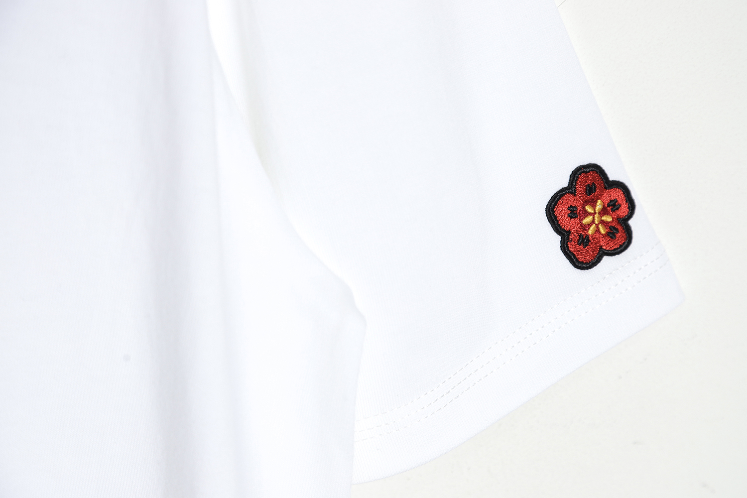 KENZO x NIGO joint block letter print embroidery short-sleeved T-shirt