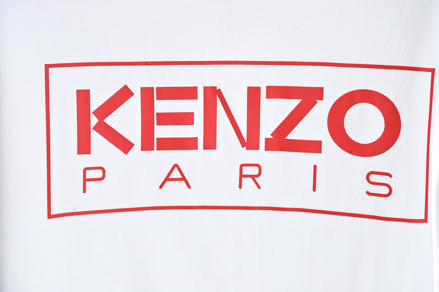 KENZO x NIGO joint block letter print embroidery short-sleeved T-shirt