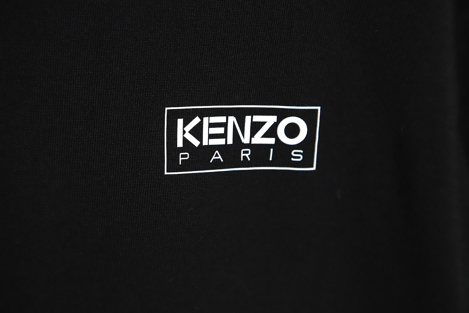 KENZO x NIGO joint block letter print embroidery short-sleeved T-shirt TSK1