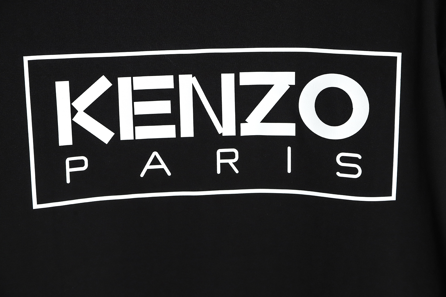 KENZO x NIGO joint block letter print embroidery short-sleeved T-shirt TSK1
