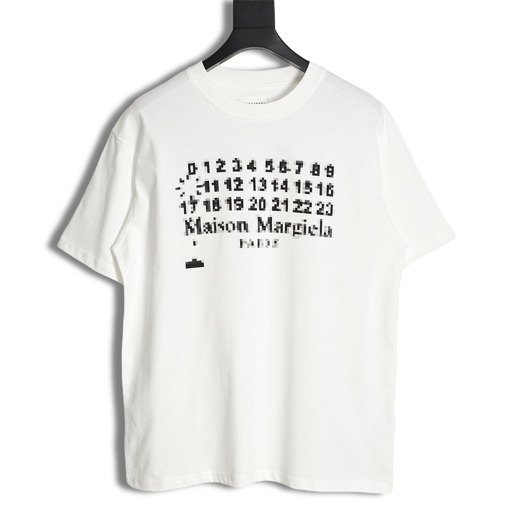MARGIELA Mosaic Classic Letter Short Sleeve