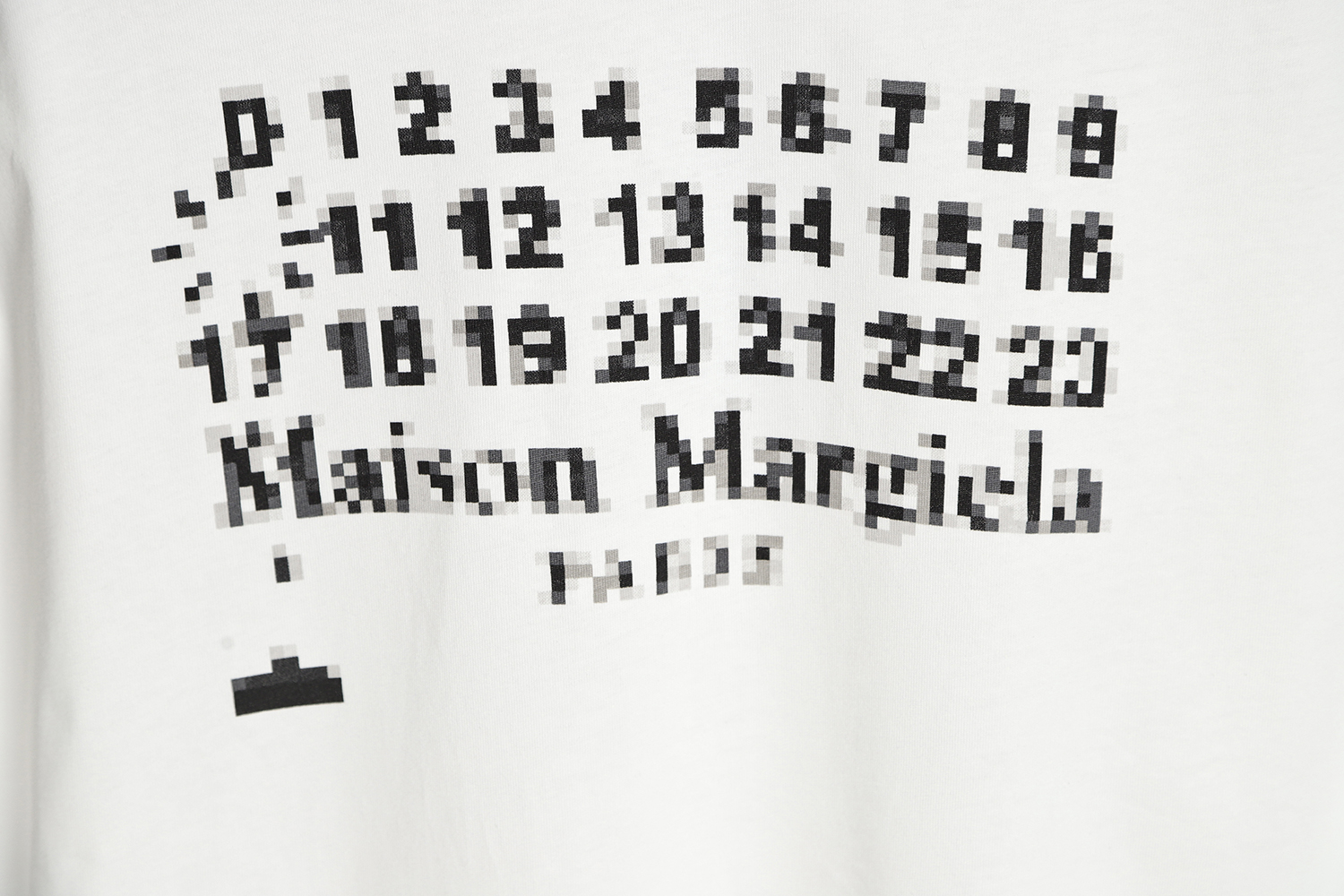 MARGIELA Mosaic Classic Letter Short Sleeve