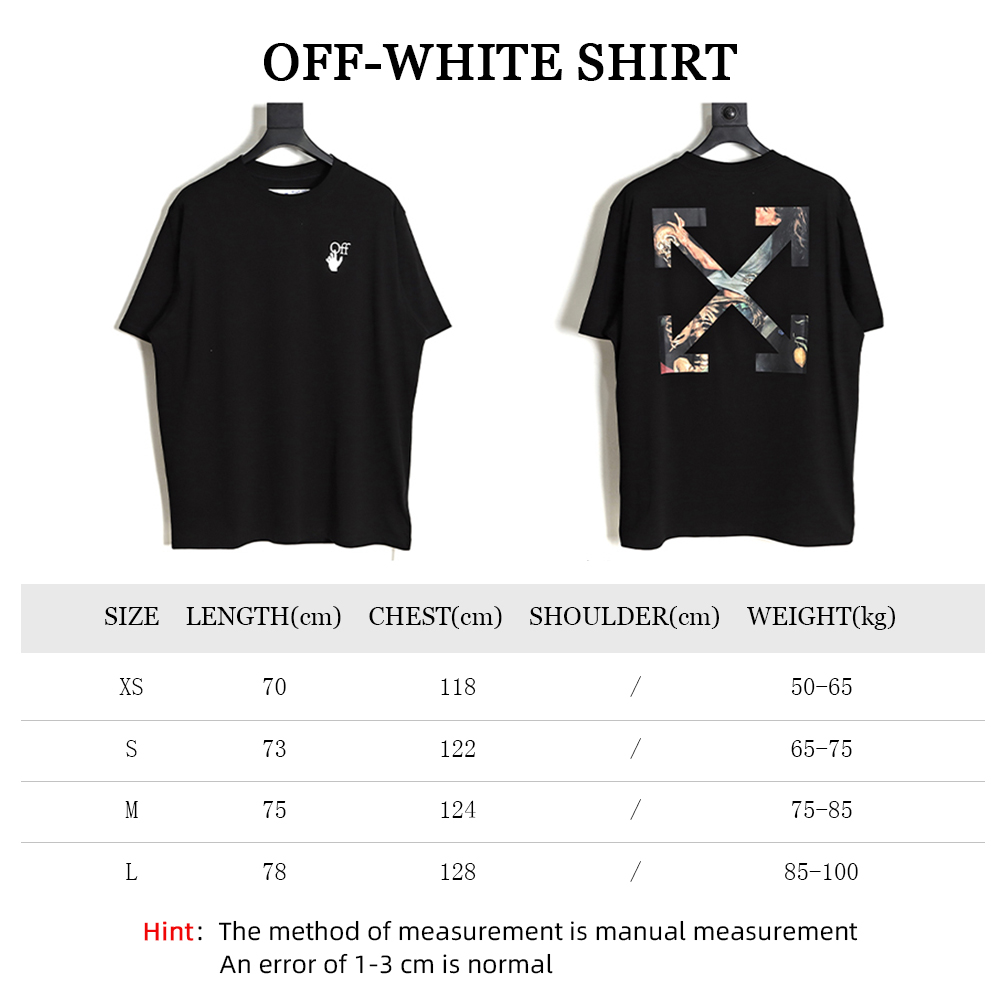 OFF-WHITE 23SS Pascal Skull Girl Short Sleeve