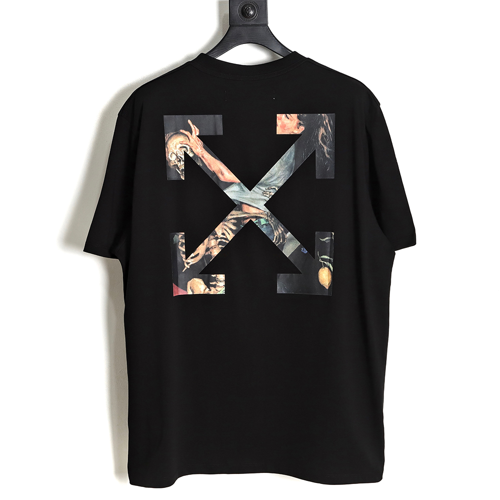 OFF-WHITE 23SS Pascal Skull Girl Short Sleeve