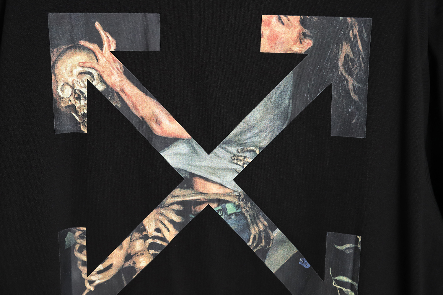 OFF-WHITE 23SS Pascal Skull Girl Short Sleeve