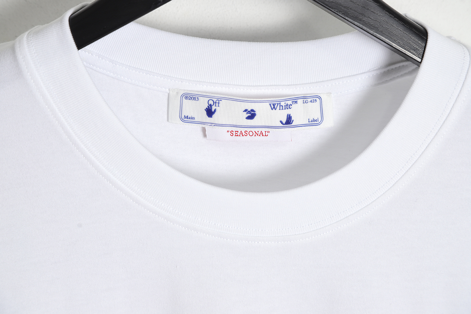 OFF-WHITE 23SS sketch splash ink arrow letter short sleeve