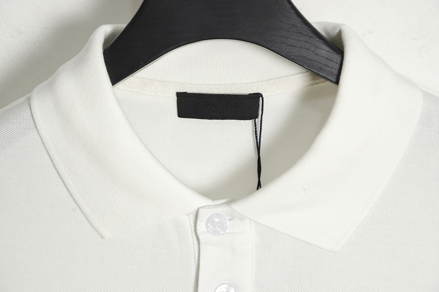 Prada Classic Triangle Polo Short Sleeve