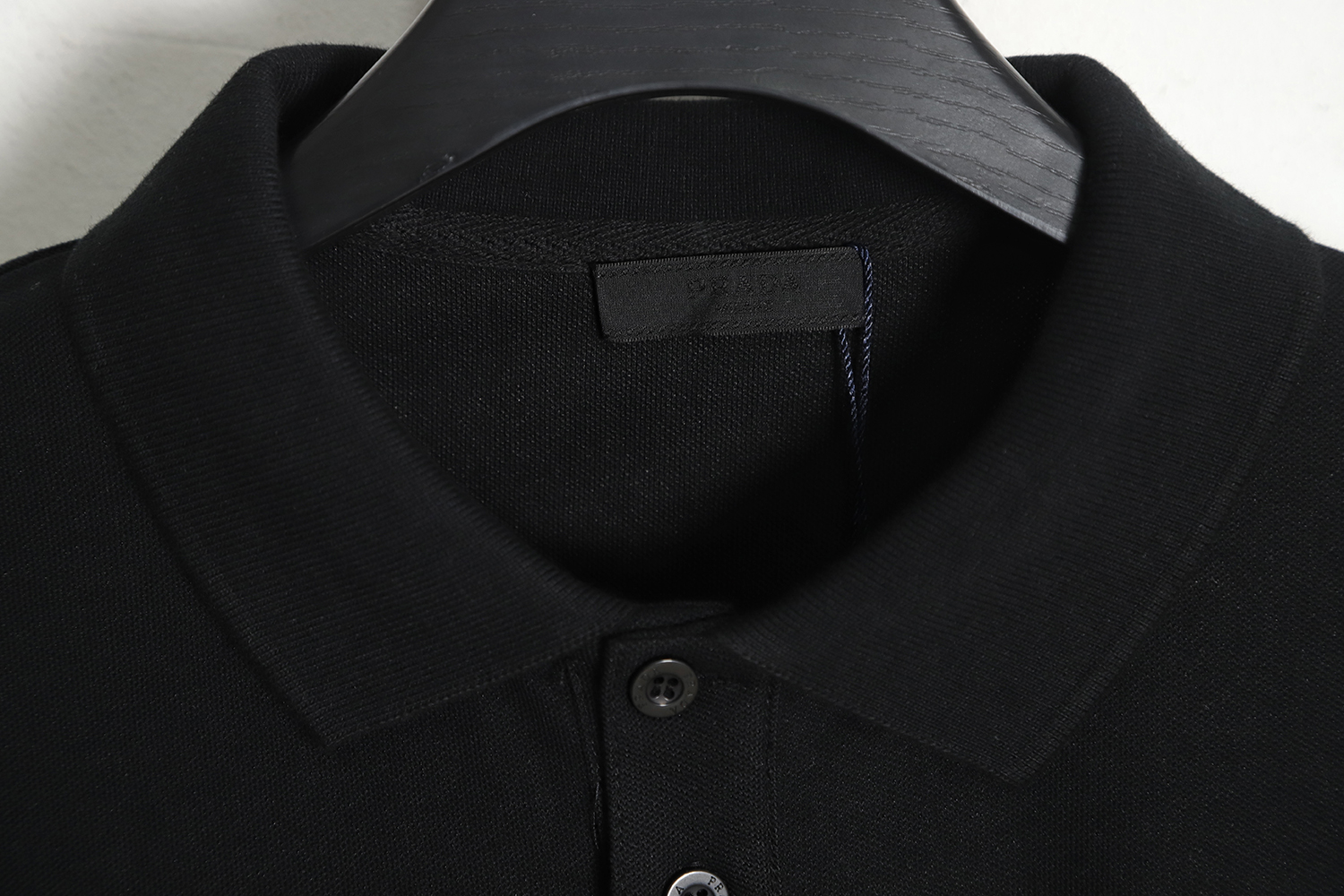 Prada Classic Triangle Polo Short Sleeve TSK1