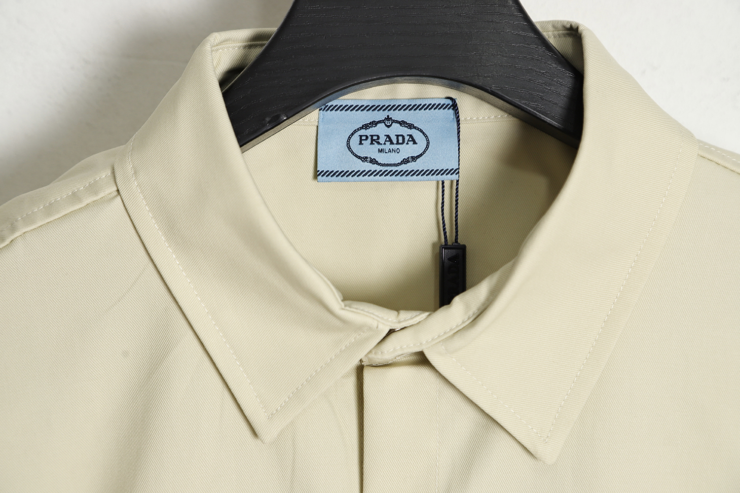 PRADA Triangle Workwear Short Sleeve Shirt