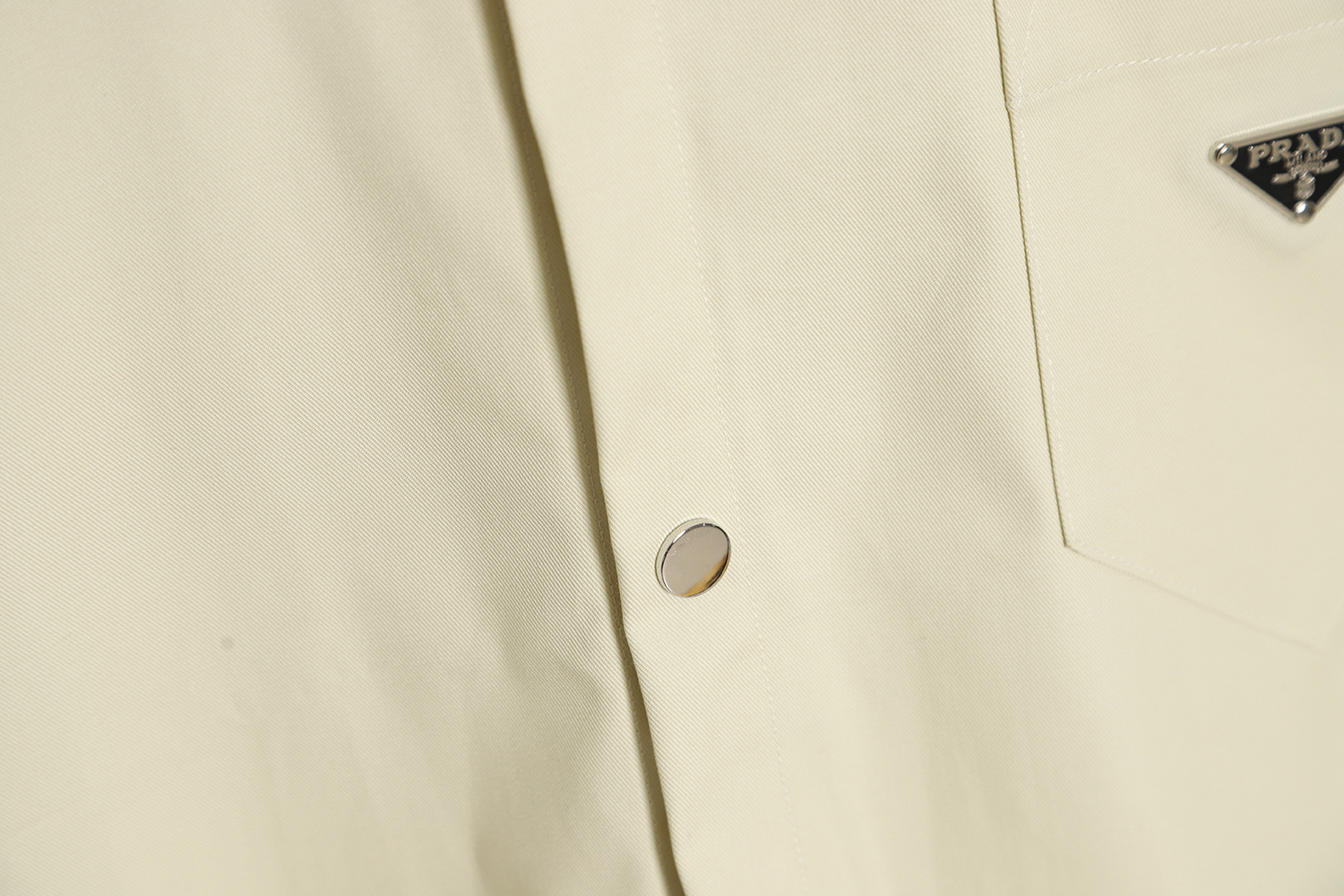 PRADA Triangle Workwear Short Sleeve Shirt