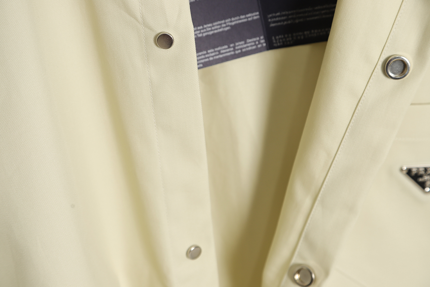 PRADA Triangle Workwear Short Sleeve Shirt