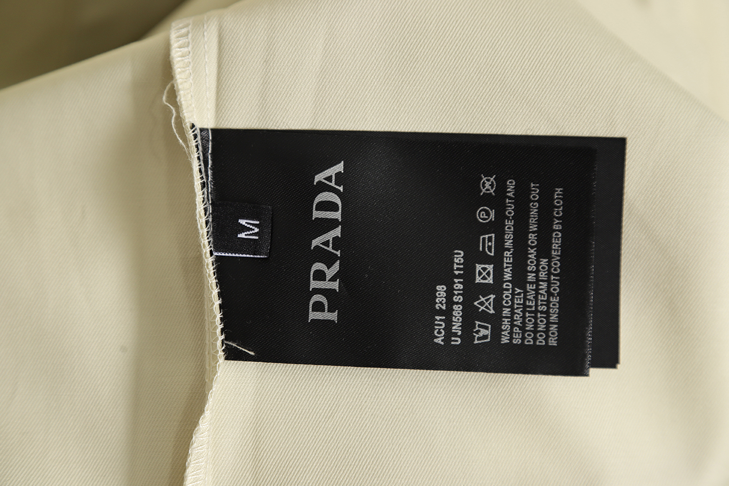 PRADA Triangle Workwear Short Sleeve Shirt
