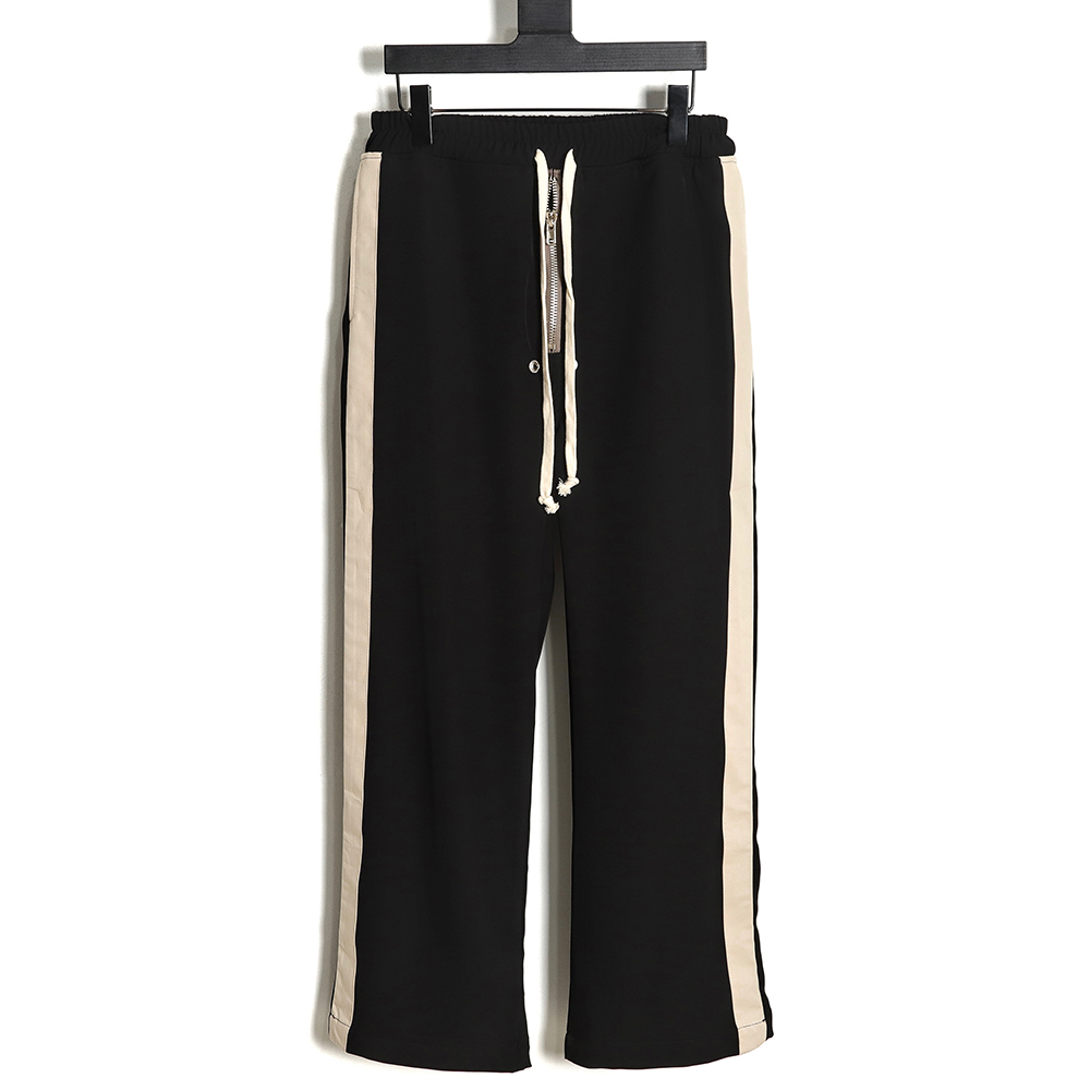 Rick Owens DRKSHDW FW22 Side Stripe Drawstring Track Pants