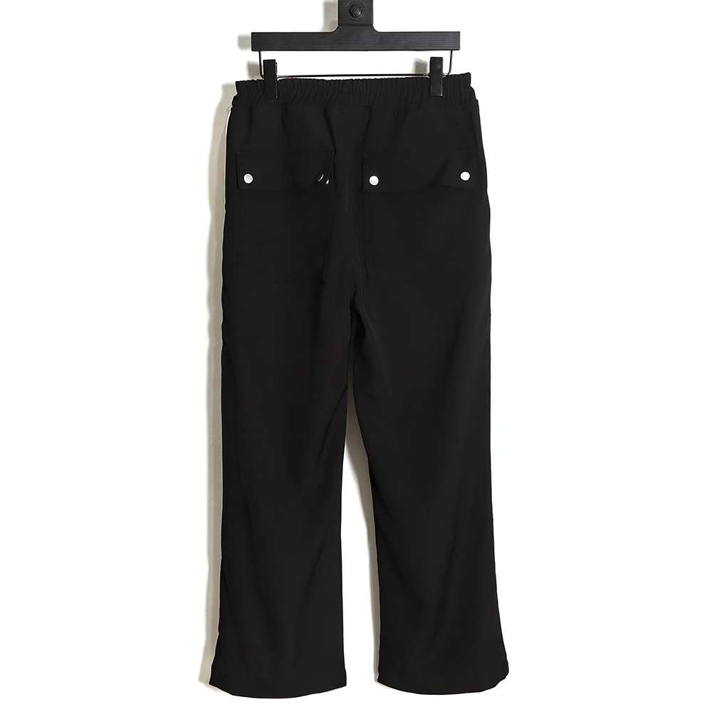 Rick Owens DRKSHDW FW22 Side Stripe Drawstring Track Pants