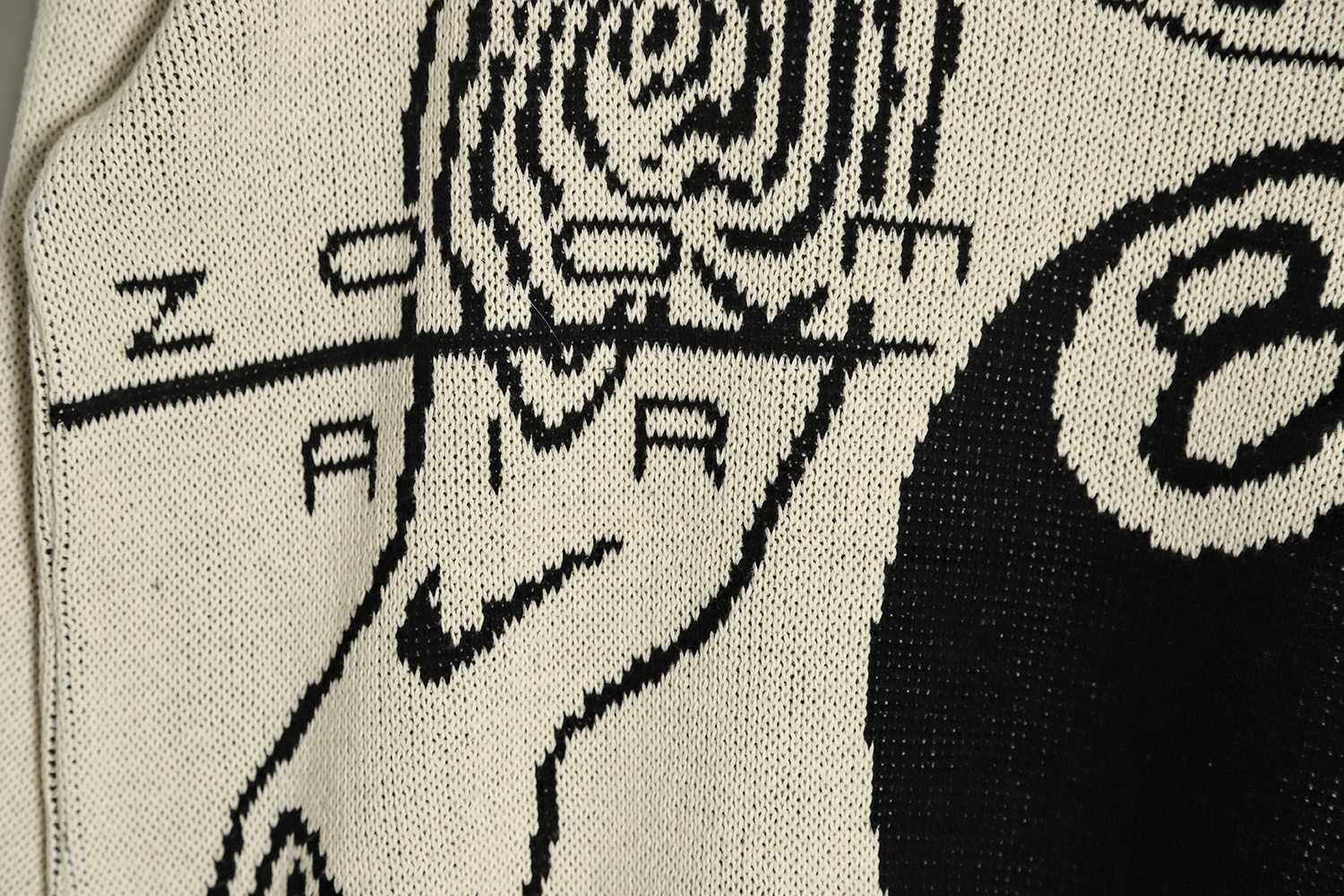 Nike x Stussy Joint SS23 Black 8Logo Graphic Printed Round Neck Pullover Sweater