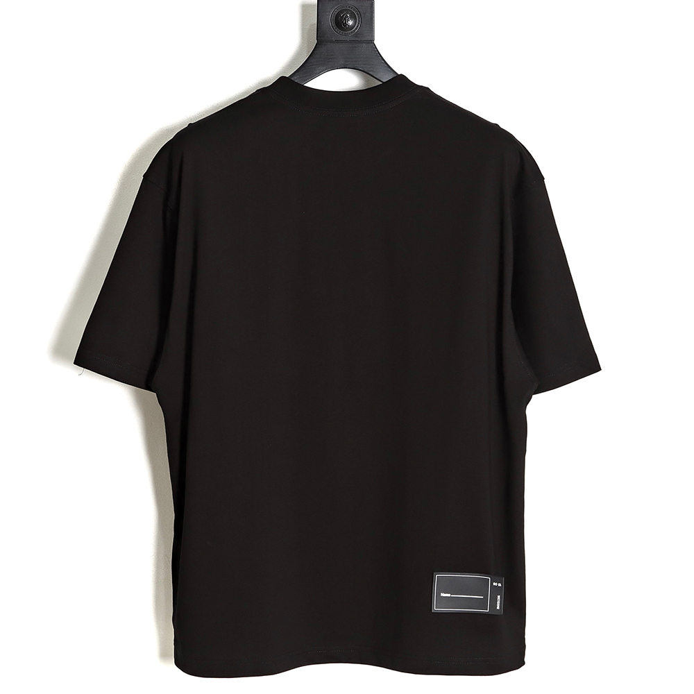WE11 DONE 23SS Embroidered small label short-sleeved T-shirt TSK2