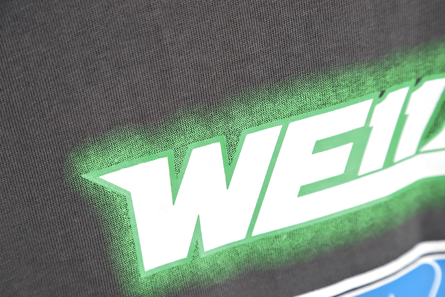 WE11 DONE signature letter print short-sleeved T-shirt TSK2